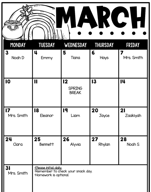 march